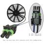 MCSADVENTURES Cooling Fan Override T harness Fits Polaris Rzr Ranger Sportsman 570 800 900 s 1000 xp Fan ON