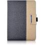 Thankscase Case for iPad Air 10.5'' (3rd Gen) / iPad Pro 10.5, Rotating Case Stand Cover with Pencil Holder, Swivel Case Bulid-in Wallet Pocket, Hand Strap for iPad Air 3rd Gen 10.5'' 2019 (Black Gold)