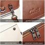 CLUCI Briefcase for Women Oil Wax Leather 15.6 Inch Laptop Business Vintage Slim Ladies Shoulder Bag CLUCI Briefcase for Women Oil Wax Leather 15.6 Inch Laptop Business Vintage Slim Ladies Shoulder Bag