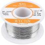 WYCTIN 60-40 Tin Lead Rosin Core Solder Wire for Electrical Soldering and DIY 0.0236 inches(0.6mm) 0.11lbs