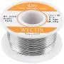 WYCTIN 60-40 Tin Lead Rosin Core Solder Wire for Electrical Soldering and DIY 0.0236 inches(0.6mm) 0.11lbs