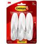 Command Designer Hooks, Medium, White, 6-Hooks (17081-6ES), Organize & Decorate Damage-Free
