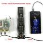 DDIY Voice-Controlled Wire-Controlled 30-Segment Music Rhythm lamp Spectrum Level Display unassembled Parts Welding Electronic DIY kit（Red and Blue Parts ）
