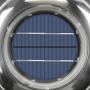 ECO HOUSE Solar Powered Roof Vent Stainless Steel 5-inch Fan Ideal for Roof Attic RV Boats 12 CFM