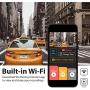 Rexing V1P 3rd Generation Dual 1080p Full HD Front and Rear 170 Degree Wide Angle Wi-Fi Car Dash Cam with Supercapacitor, 2.4'' LCD Screen, G-Sensor, Loop Recording, Mobile App