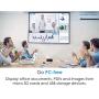 Optoma ML750 WXGA 700 Lumen 3D Ready Portable DLP LED Projector with MHL Enabled HDMI Port, White