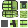 Xcellent Global Electronic Cable Organizer Travel Case Portable Electronics Accessories Bag for Cable, Charger, Phone, SD Cards, Memory Sticks HG464