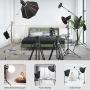 JINBEI EFII-150 LED Photography Lighting Monolight Bowens Mount with RC Reflector, CRI 97 White 5600K Video Continuous Lighting for Pro Studio Portrait Product Video Recording Live Stream