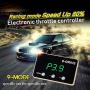WonVon 9 Drive 9-Mode Electronic Throttle Controller Compatible with BUICK CADILLAC CHEVROLET HUMMER GMC JEEP DODGE(Green)