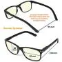 Computer Glasses Set of 2 Anti Glare Anti Reflection Stylish Comfortable Spring Hinge Frames for Men and Women