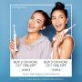 Smile Bright Store Platinum Electronic Sonic Toothbrush with UV Antibacterial Sanitizing Charging Case - Rechargeable Storage Base, (Charcoal)