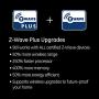 Enbrighten 55256 Z-Wave Plus Smart Receptacle, Works with Alexa, Google Assistant, Tamper-Resistant, 1 ZWave 1 Always On Outlet Hub Required, White