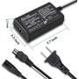 AC-L200 AC Power Adapter Charger for Sony Handycam DCR-SX40, DCR-SX41,DCR-SX44,DCR- SX45,DCR-SX60,DCR-SX63,DCR-SX65,SX83,SX85,DCR-SR42,DCR-SR45,DCR-SR46,DCR-SR47,DCR-SR68