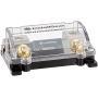 InstallGear 0/2/4 Gauge AWG in-Line ANL Fuse Holder with 300 Amp Fuse