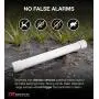 Dakota Alert DCPA-4000 Wireless Driveway Alarm System - DCR-4000 Receiver and DCPT-4000 Vehicle Detecting Probe Transmitter with 50-FT of Direct Burial Cable