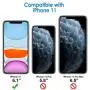 JETech Case for iPhone 11 (2019), 6.1-Inch, Shockproof Bumper Cover, Anti-Scratch Clear Back (Blue)