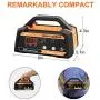 Ampeak 6V 12V Smart Car Battery Charger and Maintainer 2A 8A Fully Automatic with Cable Clamps