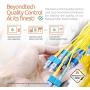 LC to LC Fiber Patch Cable Single Mode Duplex - 2m (6.56ft) - 9/125um OS1 LSZH (2 Pack) - Beyondtech PureOptics Cable Series