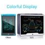 15 Inch LCD Writing Tablet, CouHaP Doodle Board Electronic Writing Pad Gift for Kids & Adults Suitable for Home, School, Dorm Office Use (Blue)