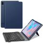 Fintie Keyboard Case for Samsung Galaxy Tab S6 10.5'' 2019 (Model SM-T860/T865/T867), [Patented S Pen Slot Design] Folio Stand Cover with Removable Wireless Bluetooth Keyboard, Navy