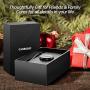 CASEKOO Magnetic Phone Car Mount with Phone Stand, Universal 360° Rotation Strong Magnet Car Phone Holder Mount for Dashboard Compatible with iPhone, Samsung, LG, GPS, Google and All Phone