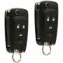 Car Key Fob Keyless Entry Remote Flip fits 2010-2017 Buick Allure Encore Lacrosse Regal Verano/Chevy Camaro Cruze Equinox Impala Malibu Sonic/GMC Terrain (OHT01060512), Set of 2 Car Key Fob Keyless Entry Remote Flip fits 2010-2017 Buick Allure Encore Lacrosse Regal Verano/Chevy Camaro Cruze Equinox Impala Malibu Sonic/GMC Terrain (OHT01060512), Set of 2