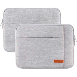 Lacdo 11 Inch Chromebook Case Laptop Sleeve for MacBook Air 11.6-inch, Surface Pro X 7 6 5, 11.6'' Samsung HP Acer Chromebook R11 Asus C202 C330 Protective Notebook Tablet Bag, Water Resistant, Gray