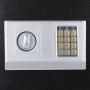 Stalwart Digital Safe-Electronic, Extra-Large, Steel, Keypad, 2 Manual Override Keys-Protect Money, Jewelry, Passports-for Home or Business, Black, 14'' L x 12'' W x 20'' H - 65-EA-50