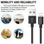 RoFI Compatible Phone Cable, [2Pack] 2FT Nylon Braided Fast Charging USB Cord Replcement for Phone X 8 8 Plus 7 7 Plus 6s 6s Plus 6 6 Plus 5 5S 5C SE Pad Air Mini and More (2 Pack Black, 2 FT)