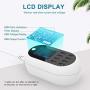 USB Charger Station with Switch 60W/12A 8-Port Fast Charging Station Hub Timer Charger Dock Digital Display Desk Charging Block for iPhone iPad Galaxy Tablet iOS Android Multiple Devices…