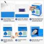 HeQiao Electronic Paper Money Banks Password Safe Digital Coin Bank (Blue) HeQiao Electronic Paper Money Banks Password Safe Digital Coin Bank (Blue)