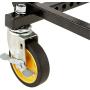 Rock-N-Roller R8RT (Mid) 8-in-1 Folding Multi-Cart/Hand Truck/Dolly/Platform Cart/34'' to 52'' Telescoping Frame/500 lbs. Frame Capacity, Black