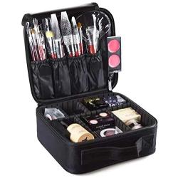 Travel Makeup Case,MI ÉTOILE-Professional Cosmetic Makeup Bag Organizer,Accessories Case,Tools case,Toiletry Jewellery Digital Accessories Storage Bag Beauty Makeup Bag Black