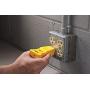 Sperry Instruments CS550A Circuit Breaker Finder, Quickly Locate AC Circuits/Fuses, Visual LED, Plug Style Transmitter/Auto-Sensing Receiver, 80-140V, Yellow