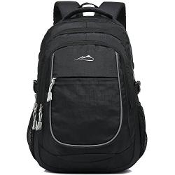 Backpack Bookbag for School College Student Travel Business Hiking Fit Laptop Up to 15.6 Inch