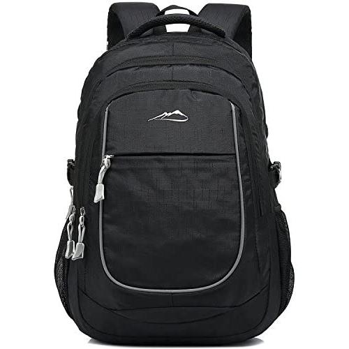 Backpack Bookbag for School College Student Travel Business Hiking Fit Laptop Up to 15.6 Inch