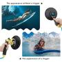 TELESIN Gopro Dome Port for GoPro Hero8 Black, Underwater 6 inches GoPro Diving Dome Port with Waterproof Cover Case + Floating Bobber Handle + Trigger for GoPro Hero 8 Black (for Hero 7/6/5)
