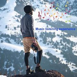 Bluetooth Beanie Hat Music Hat Knit Cap with Headphone Stereo Speaker LED Light for Running Hiking Men Women Teens
