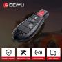 cciyu 1PC Uncut 4 Buttons Keyless Entry Remote Fob Replacement for for C hrysler 300 Town & Country for D odge Challenger Durango Journey Magnum for for J eep Commander (M3N5WY783X, IYZ-C01C)