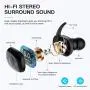 Wireless Earbuds, Bluetooth 5.0 Wireless Headphones, in-Ear Sweat-Proof Stereo Wireless Earphones with Portable Charging Case, Mic