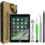 Repair Parts Plus for iPad Air 2 (A1566 | A1567 | A1568) Screen Replacement LCD Glass Digitizer Premium Kit (Black)