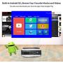 Wireless WiFi Movie 1080P Projector 6200Lux, HD Video Projectors Synchronize Smartphones Screen, Bluetooth Projector Compatible with HDMI, USB, VGA, AV, Laptop, TV Stick, PS4 for Outdoor Entertainment
