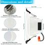 Smart LED Recessed Downlight, FVTLED 1pcs Wireless Bluetooth 9W 4 inch 700LM 2700K-6500K Dimmable RGBWC Multicolor Color 5 in 1 Ceiling Spotlight Can Light