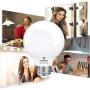 G25 LED Light Bulbs Uniform Lighting Vanity Light Globe Bulbs,Hansang 4000K Natural Daylight High CRI Bathroom Mirror Light Bulbs E26 Base for Bathroom Bedroom Makeup Mirror Not-Dimmable 4 Pack