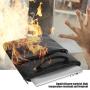 Portable Fireproof Briefcase Waterproof Document Bag Safe Protection Storage Organizer for Computer Jewelry Money Passport