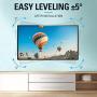 Mounting Dream TV Wall Mounts TV Bracket for 42-70 Inch TVs, Premium TV Mount, Full Motion TV Wall Mount with Articulating Arms, Max VESA 600x400mm and 100 LBS, Fits 16'', 18'', 24'' Studs MD2296-24K