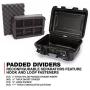 Nanuk 915 Waterproof Hard Case with Padded Dividers - Black