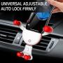 Car Phone Holder ,REDSHINE Gravity Car Mount Air Vent Phone Holder for car for iPhone 11/ X/Xs Max/8/7/7P/6s/6P/5S, Galaxy S5/S6/S7/S8/S9,Note8 Google, LG, Huawei and More
