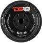 DS18 Elite Z6 Subwoofer in Black - 6.5'', 600W Max Power, 300W RMS, Dual 4 Ohms, DVC - Premium Car Audio Bass Speaker Great for Low Frequencies and High Power Applications (1 Speaker)