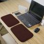 4Pcs Portable Computer Elbow Wrist Pad, AUHOKY 2 Sets Ergonomic Keyboard Wrist Rest Elbow Support Mat for Office Desktop Working Gaming, Memory Foam Relieve Elbow Pain (7.9″×11.8″, Brown)